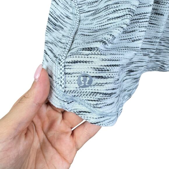 Lululemon On Track Gray Space Dye Luxtreme Luon Athletic Layered Tank Top - Picture 13 of 14